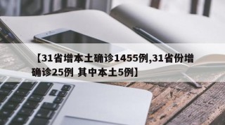【31省增本土确诊1455例,31省份增确诊25例 其中本土5例】